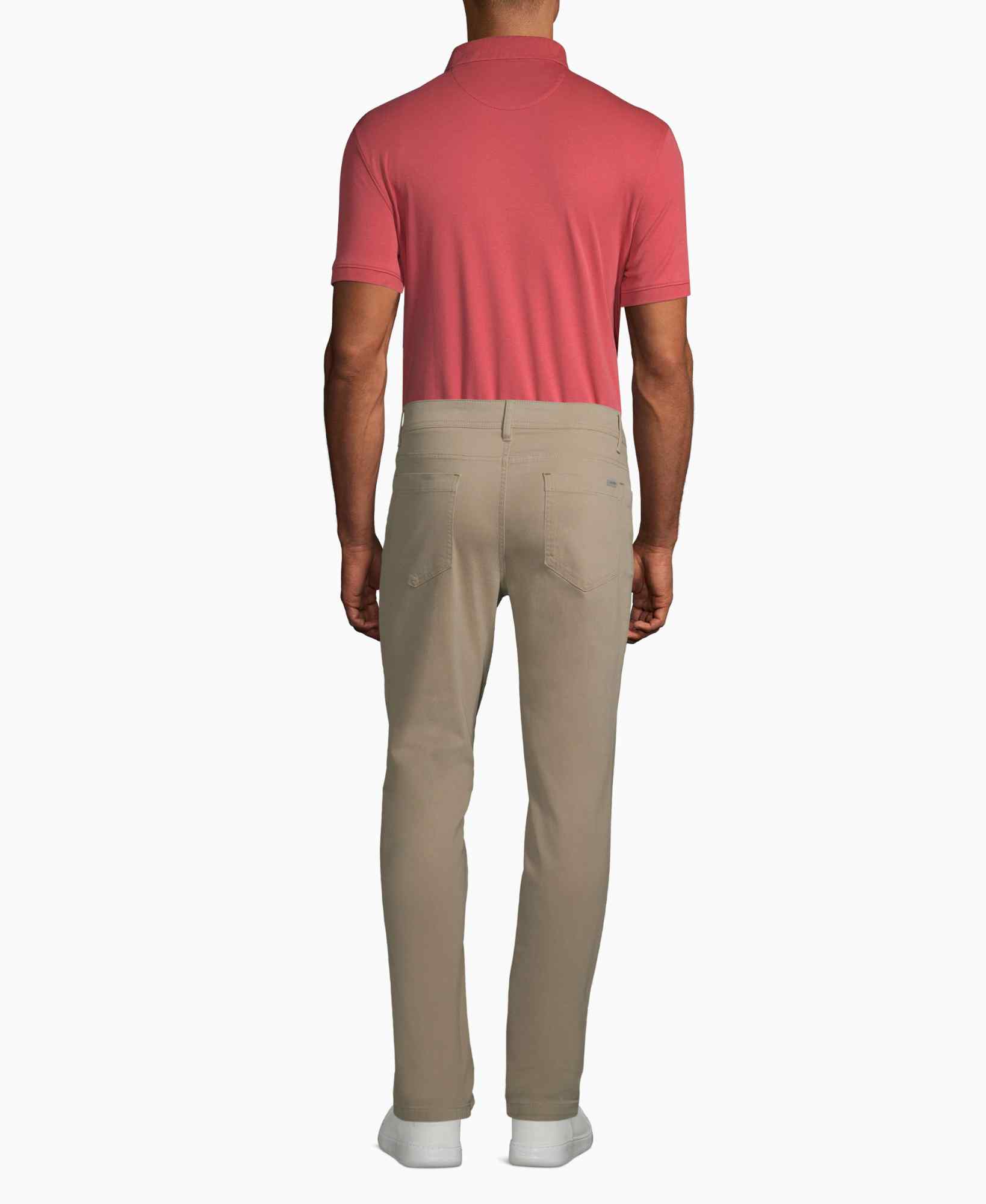 Pantalón Calvin Klein de Algodón Hombre Beige