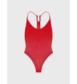 Traje-de-Baño-Calvin-Klein-Mujer-Rojo