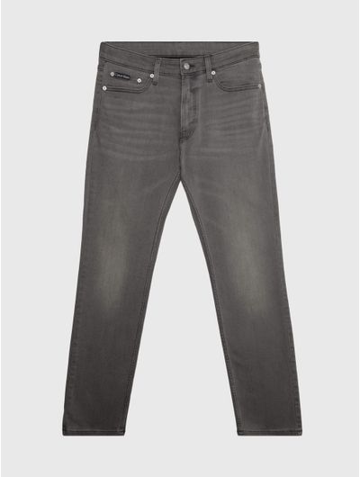 Jeans-Calvin-Klein-Slim-Fit-Washed-Hombre-Gris