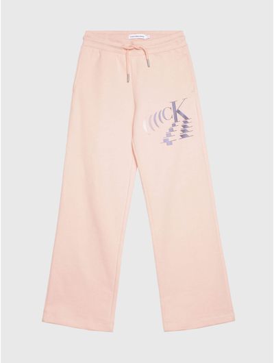 Pants-Calvin-Klein-con-Logo-Niña-Rosa