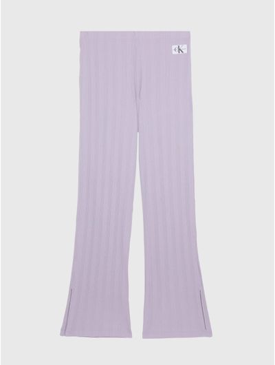 Pants-Calvin-Klein-Acampanados-Mujer-Morado
