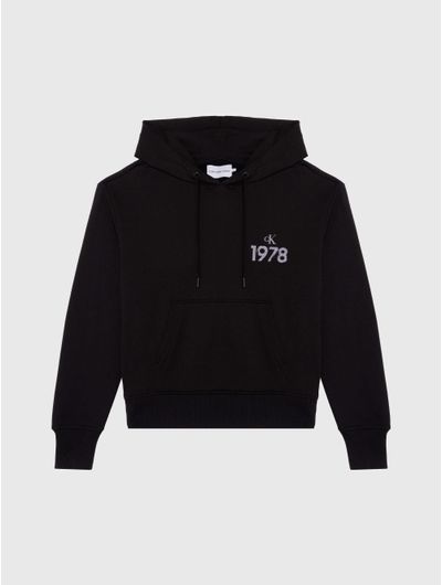 Sudadera-Calvin-Klein-Estampado-Mujer-Negro