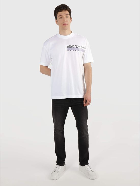 Jeans-Calvin-Klein-Slim-Fit-Washed-Hombre-Negro