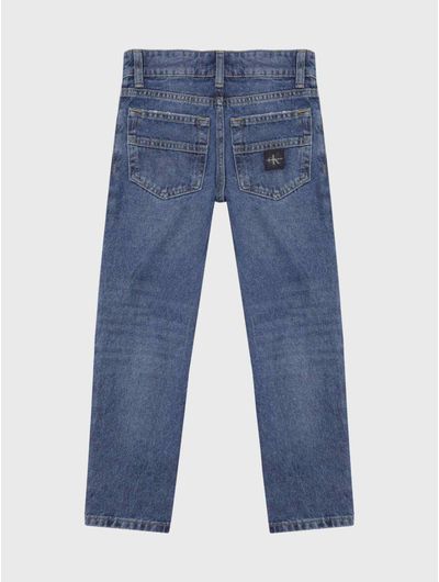 Jeans-Calvin-Klein-Slim-Niño-Azul