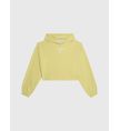 Sudadera-Calvin-Klein-Cropped-Mujer-Amarillo