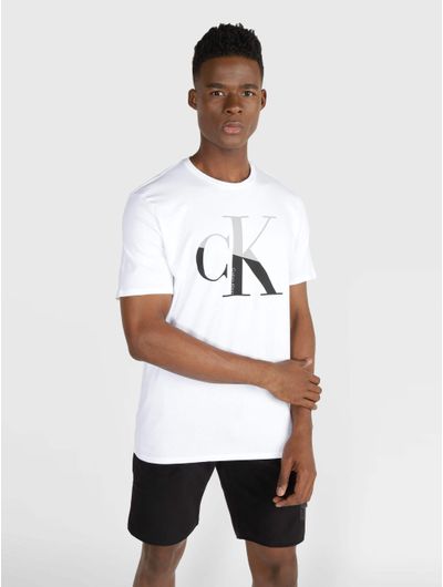 Playera blanca best sale calvin klein