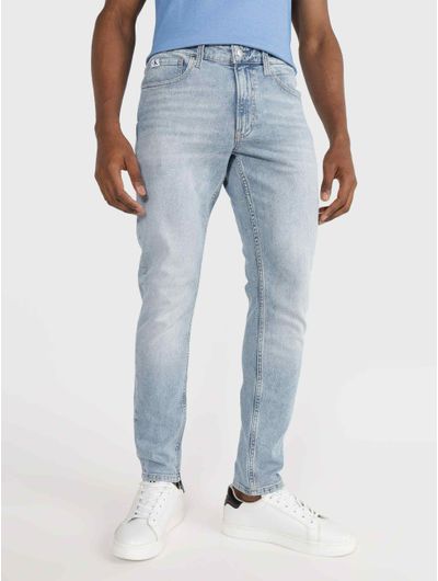 Jeans-Calvin-Klein-Slim-Taper-Hombre-Azul