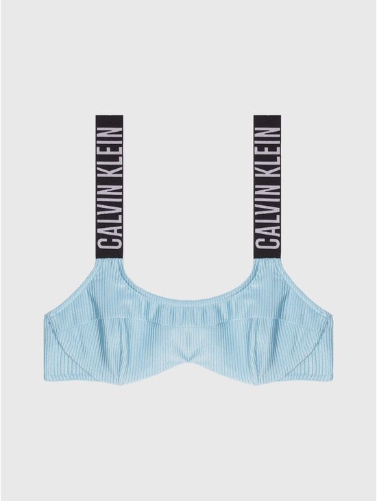 Parte-de-Arriba-de-Bikini-Calvin-Klein-Mujer-Azul