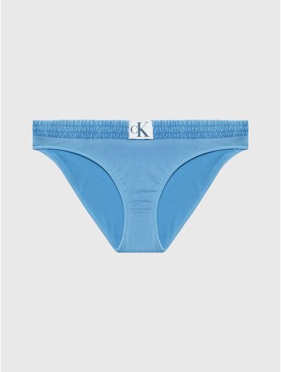 Parte-de-Abajo-de-Bikini-Calvin-Klein-Mujer-Azul