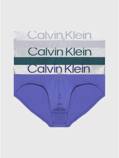 Brief-Calvin-Klein-Reconsidered-Steel-Paquete-de-3-Hombre-Multicolor