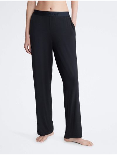 Pantalon pijama negro online mujer