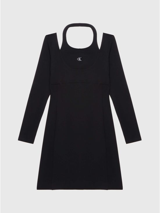 Vestido-Calvin-Klein-Mujer-Negro