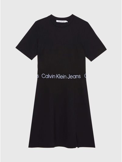 Vestido-Calvin-Klein-Mujer-Negro