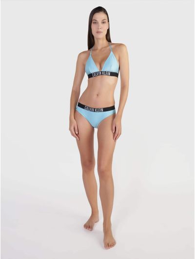 Parte-de-Abajo-de-Bikini-Calvin-Klein-Mujer-Azul