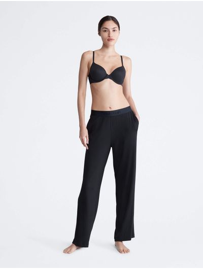 Pantalon-Calvin-Klein-de-Pijama-Mujer-Negro