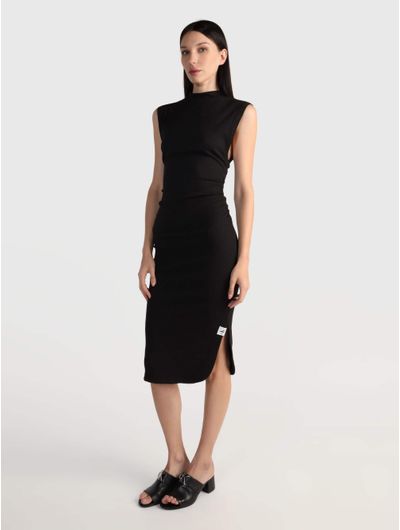 Vestido-Calvin-Klein-Mujer-Negro