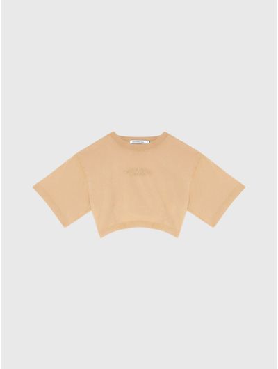 Crop-Top-Calvin-Klein-Mujer-Beige