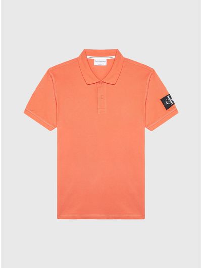 Polo-Calvin-Klein-Hombre-Naranja