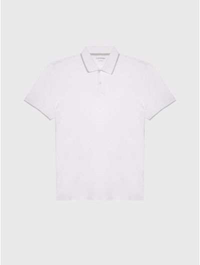 Polo-Calvin-Klein-Hombre-Blanco