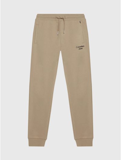 Jogger-Calvin-Klein-Niño-Beige