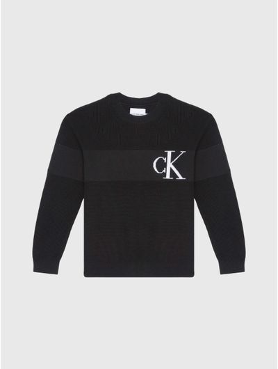 Sueter-Calvin-Klein-Niño-Negro