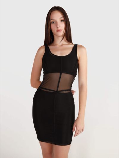 Vestido-Calvin-Klein-Mujer-Negro