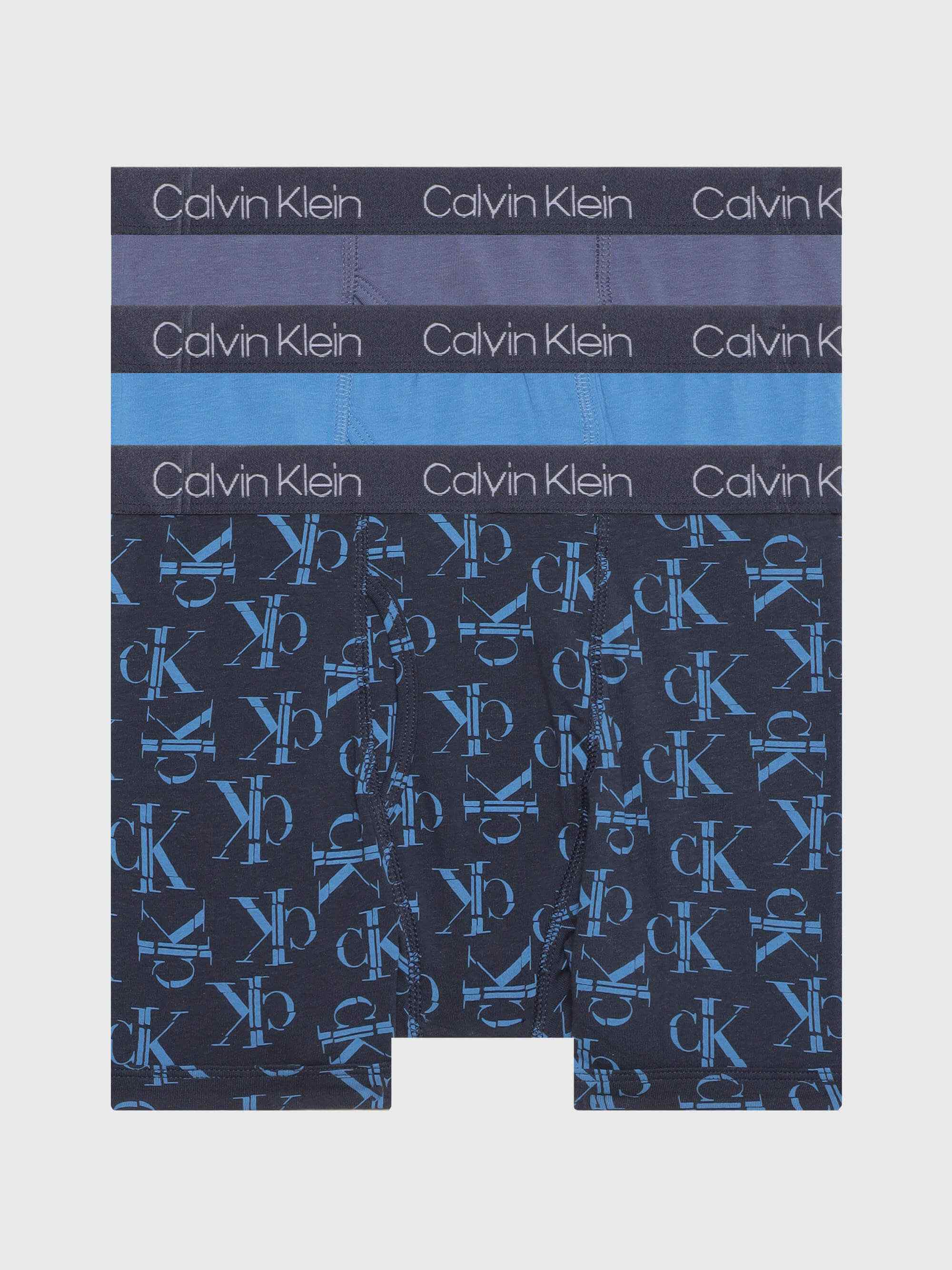 Brief Calvin Klein Paquete de 3 Niño Azul