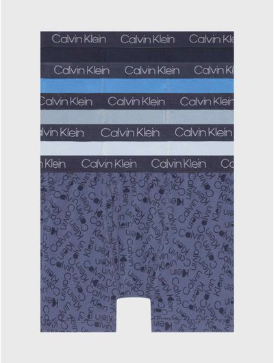 Brief-Calvin-Klein-Paquete-de-5-Niño-Azul