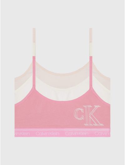 Bralette-Calvin-Klein-Classic-Crop-Paquete-de-3-Niña-Multicolor
