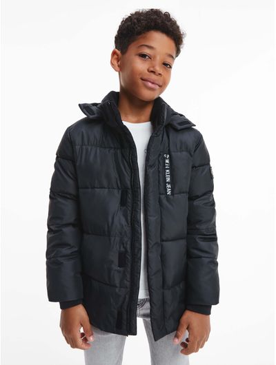 Chamarra-Calvin-Klein-Puffer-Niño-Negro