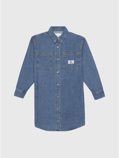 Vestido-Calvin-Klein-Mujer-Azul