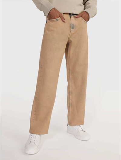 Jeans-Calvin-Klein-90-s-Straight-Hombre-Beige