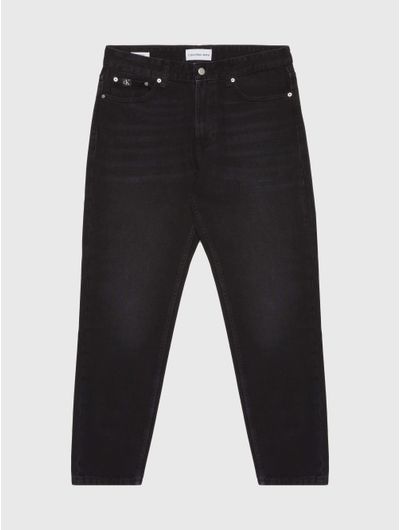 Jeans-Calvin-Klein-Regular-Taper-Hombre-Negro