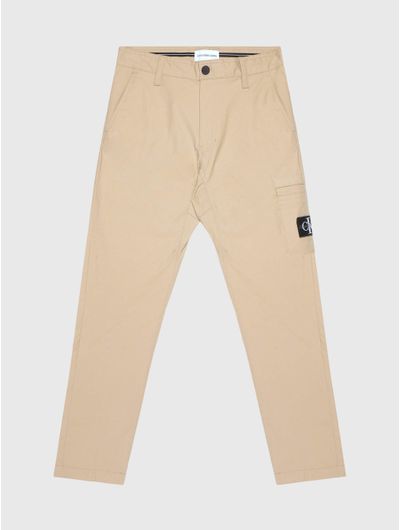 Pantalon-Calvin-Klein-Hombre-Beige