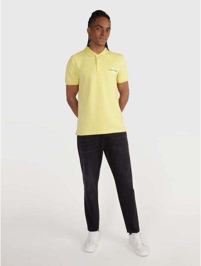 Polo-Calvin-Klein-Hombre-Amarillo