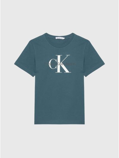 Playera-Calvin-Klein-Niño-Azul