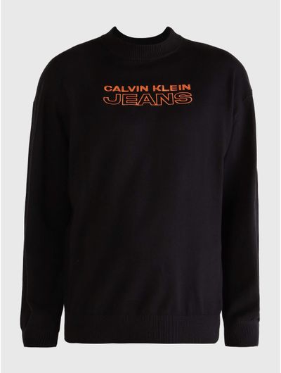 Sueter-Calvin-Klein-Hombre-Negro