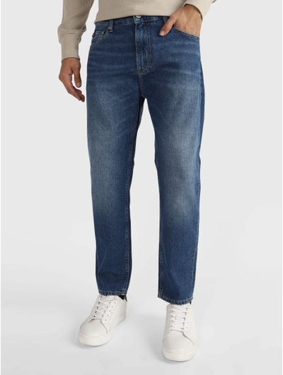 Jeans-Calvin-Klein-Dad-Hombre-Azul