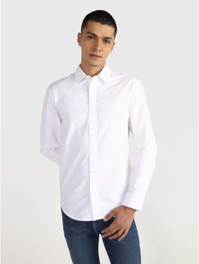 Camisa-Calvin-Klein-Hombre-Blanco