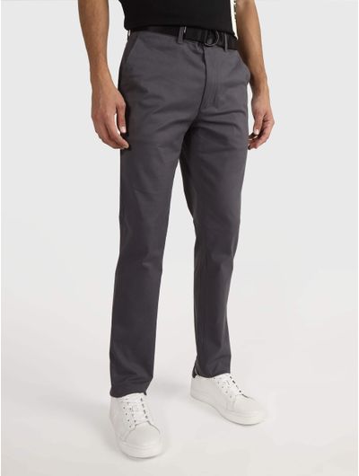 Pantalon-Calvin-Klein-Slim-Hombre-Gris