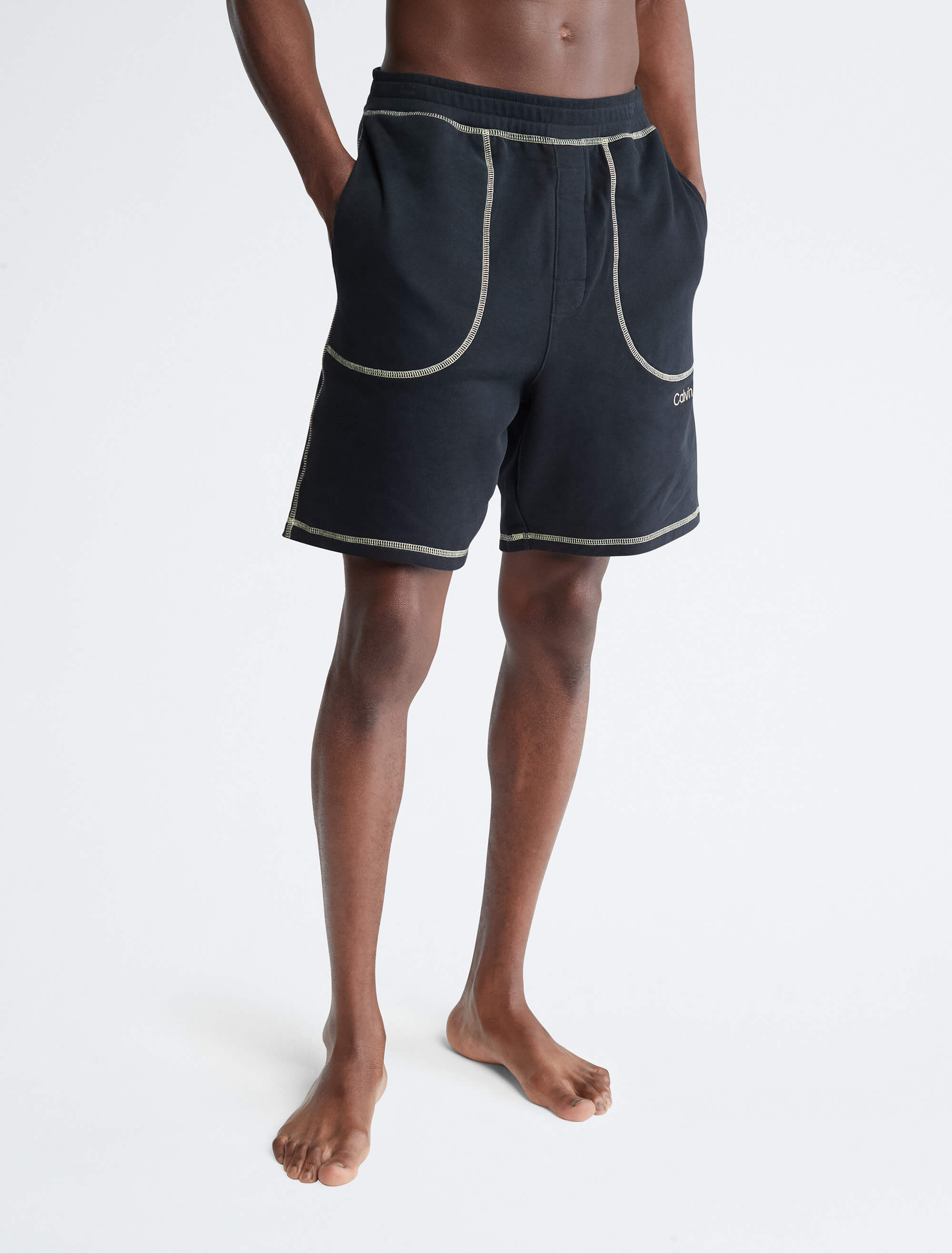 Short Calvin Klein de Pijama Hombre Negro
