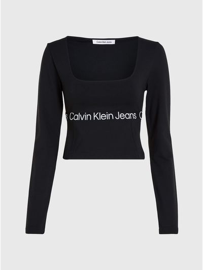 Blusa Calvin Klein manga larga para mujer
