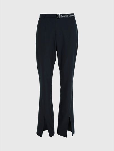 Pantalones-Calvin-Klein-con-Cinturon-Mujer-Negro
