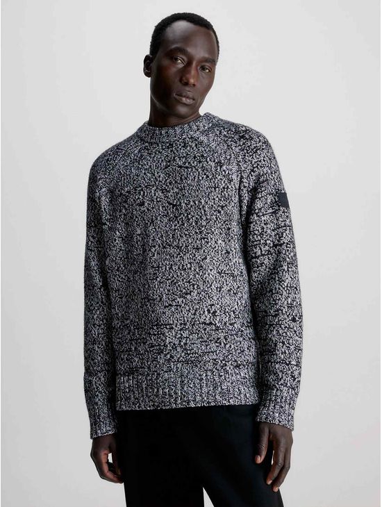Suéter hombre gris jaspe - CR Dotaciones Colombia