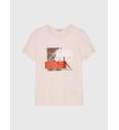Playera-Calvin-Klein-Boxy-Niña-Rosa