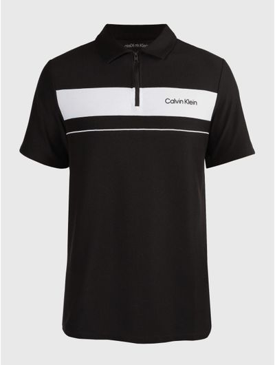 Polo-Calvin-Klein-Hombre-Negro