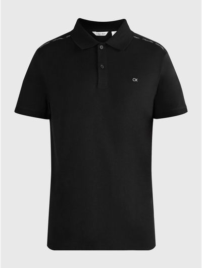 Polo-Calvin-Klein-Hombre-Negro