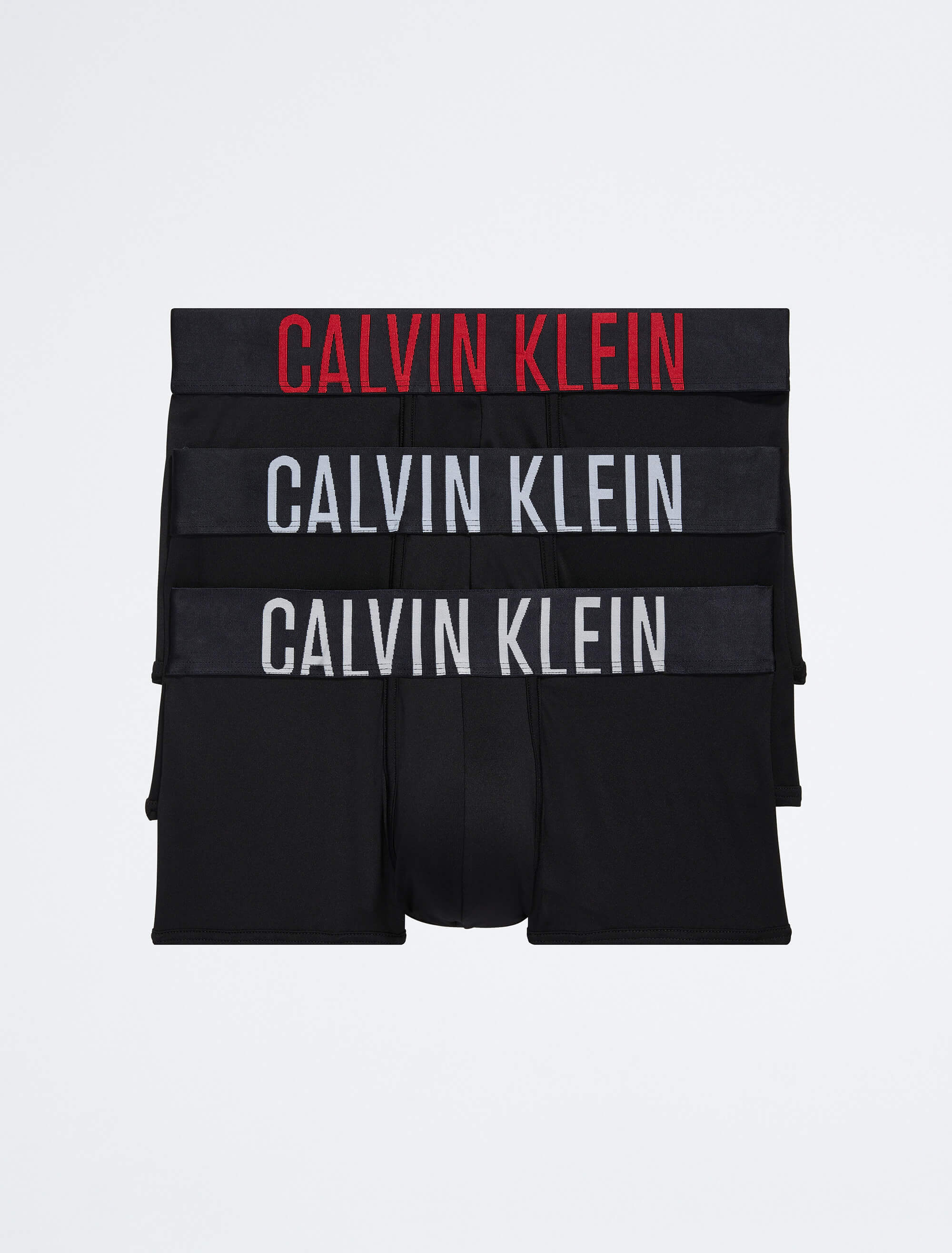 Trunks Calvin Klein Intense Power Paquete de 3 Hombre Negro