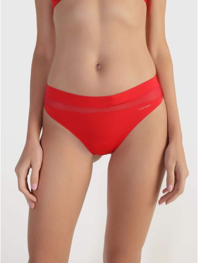 Tanga-Calvin-Klein-Mujer-Rojo