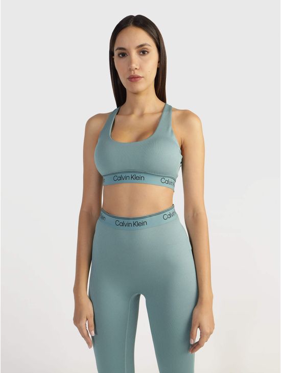 Top-Calvin-Klein-Deportivo-Mujer-Azul
